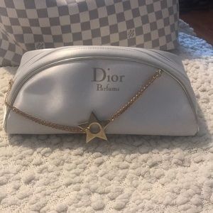 Dior makeup bag